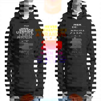 Never Underestimate A Grandpa With An Rv Camper Men Hoodie