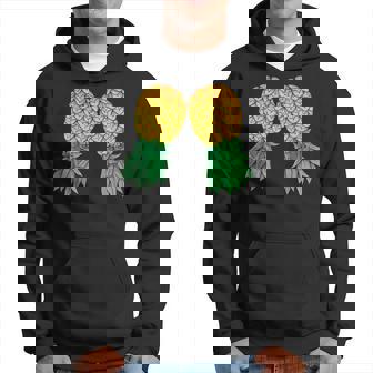 Upside Down Pineapples Polyamory And Polyamorous Men Hoodie - Thegiftio UK