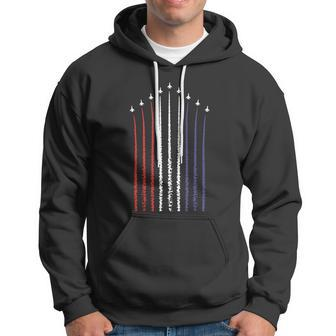 Us American Flag With Fighter Jets For 4Th Of July Gift Hoodie - Monsterry CA