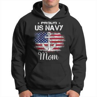Us Navy Proud Mother Proud Us Navy For Mom Veteran Day Men Hoodie - Thegiftio UK