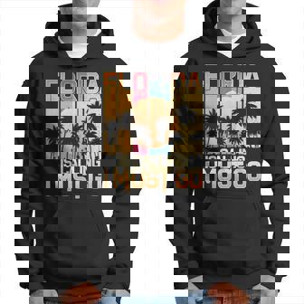 Vintage Florida Is Calling I Must Go Men Hoodie - Thegiftio