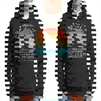 Vintage I Wait All Year For This Week For Shark Lover Funny Hoodie - Thegiftio