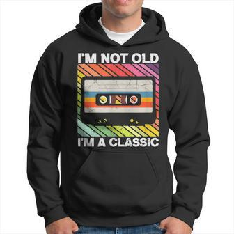 Vintage Im Not Old Im A Classic 70S And 80S - Music Hoodie - Thegiftio UK