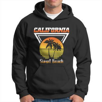 Vintage Summer California Sunset Beach Hoodie - Thegiftio UK