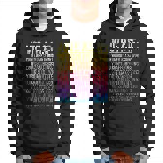Vote As If Your Loved One Is An Immigrant Funny Lgbt Hoodie - Thegiftio