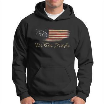 We The People American History 1776 Independence Day Vintage Hoodie - Monsterry