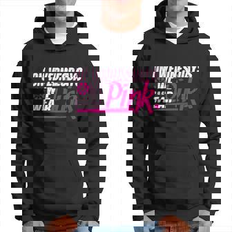 On Wednesday We Wear Pink Men Hoodie - Thegiftio