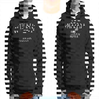 Whitefish Montana Mt Vintage Men Hoodie - Thegiftio