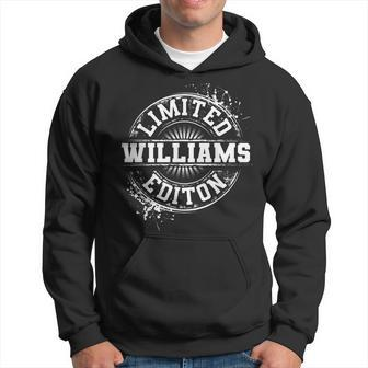 Williams Funny Surname Family Tree Birthday Reunion Gift Hoodie - Seseable