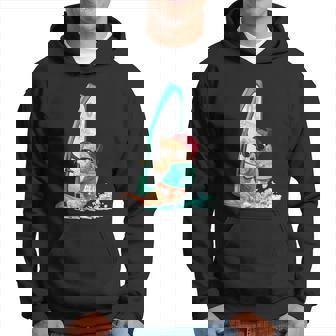 Windsurfing Teddy Bear Windsurf Windsurfer Men Hoodie - Thegiftio