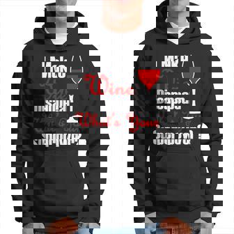 I Make Wine Disappear Whats Your Superpower Men Hoodie - Thegiftio