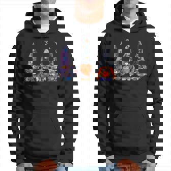 Womens Cute Halloween Gnomes Hoodie - Thegiftio