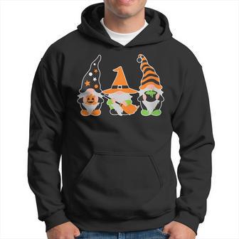 Womens Halloween Gnome Design - Three Gnomes Hoodie - Thegiftio UK