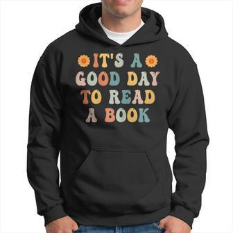 Womens Its Good Day To Read Book Funny Library Reading Lovers Hoodie - Thegiftio UK
