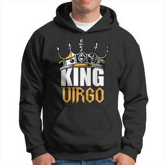 Womens Virgo Birthday King Virgo Zodiac V2 Men Hoodie Graphic Print Hooded Sweatshirt - Thegiftio UK