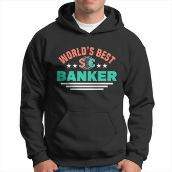 Worlds Best Banker For Banker Men Hoodie - Thegiftio UK