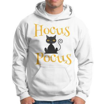 Black Cat Hocus Pocus Funny Witch Costume Hoodie - Thegiftio UK