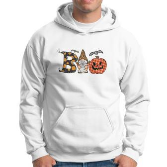 Boo Creww Gnomes Leopard Funny Halloween Hoodie - Seseable