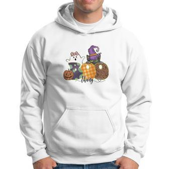 Boo Thang Boo Crew Cat Witch Funny Halloween Hoodie - Seseable