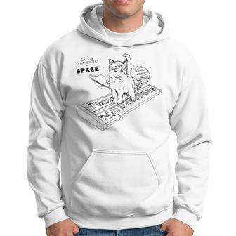 Cats On Synthesizers In Space Cat Owner Hoodie - Seseable