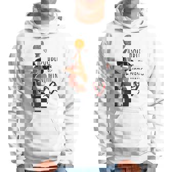 Couple Black Basketball Movies I Love You Card History Month Men Hoodie Graphic Print Hooded Sweatshirt - Thegiftio