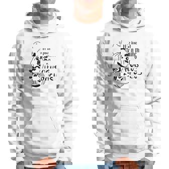 Cute Pumpkins And Boo Its Just A Bunch Of Hocus Pocus Halloween Hoodie - Seseable