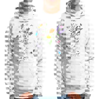 Funny Blessed Mother-In-Law Flowers Floral Mothers Day Graphic Design Printed Casual Daily Basic Men Hoodie - Thegiftio