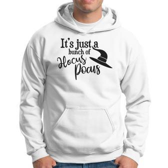 Funny Its Just A Bunch Of Hocus Pocus Halloween Hoodie - Seseable