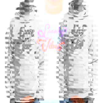Funny Spooky Vibes Boo Halloween Hoodie | Seseable CA