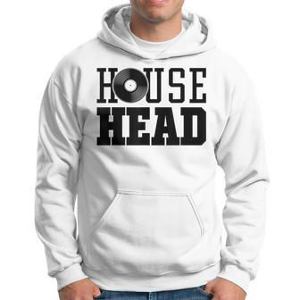 Househead House Music Dj Vinyl Edm Festival Hoodie - Thegiftio UK