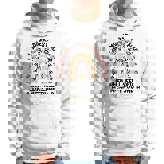 In My Darkest Hour I Reached For A Hand Found A Paw White Hoodie - Thegiftio