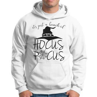 Its Just A Bunch Of Hocus Pocus Funny Witch Costume Hoodie - Thegiftio UK