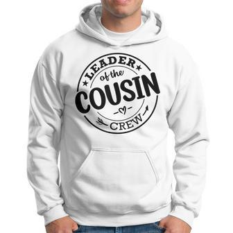 Leader Of The Cousin Crew - Best Big Cousin Crew Hoodie - Thegiftio UK