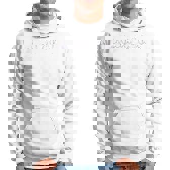 Lhaso Apso Dog Heartbeat Ekg Funny Dog Mom Graphic Design Printed Casual Daily Basic Men Hoodie - Thegiftio UK