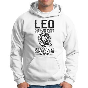 Lion Graphic Art July August Birthday Gifts Leo Zodiac Sign Hoodie - Seseable