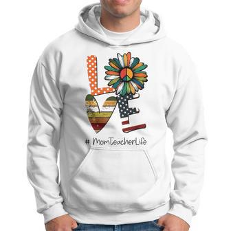 Mom Teacher Men Hoodie - Thegiftio