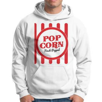 Old Fashion Popcorn Costume Halloween Trick Or Treat Hoodie - Seseable