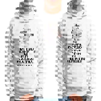 Pretend Im A Dalmatian Costume Halloween Partyy Men Hoodie - Thegiftio