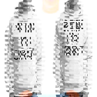 Pretend Im A Carrot Halloween Costume Hoodie - Thegiftio