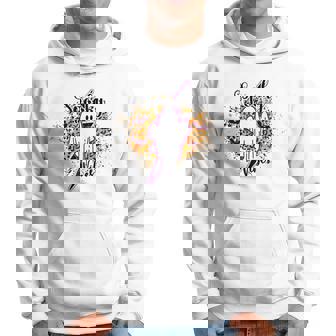 Thick Thights And Spooky Vibes Lighting Boo Halloween Hoodie | Seseable CA