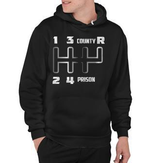 1 2 3 County Prison Hoodie - Seseable