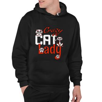 Crazy Cat Lady Funny I Love Cats Hoodie