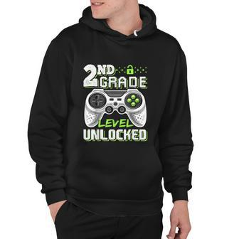 2Nd Grade Level Unlocked Funny Video Game Hoodie - Monsterry
