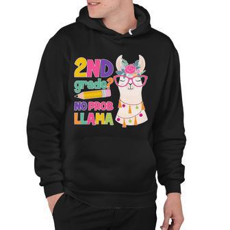 2Nd Grade No Prob Llama Hoodie - Monsterry DE