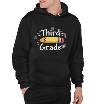 3Rd Grade Pencil Back To School First Day Of School Hoodie - Monsterry CA