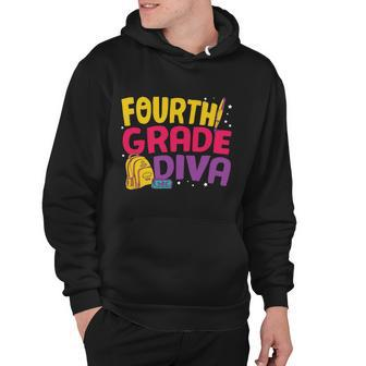 4Th Grade Diva Back To School First Day Of School Hoodie - Monsterry