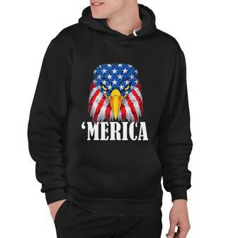 4Th July Eagle Merica America Independence Day Patriot Usa Gift Hoodie - Monsterry