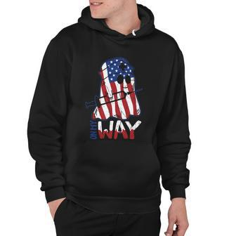 4Th Of July Independence Day Nurse Gift On My Way Ghost Gift Hoodie - Monsterry UK