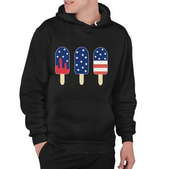 4Th Of July Popsicle Red White Blue American Flag Hoodie - Monsterry DE