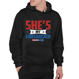 4Th Of July Shes My Firecracker Matching Shirt Tshirt Hoodie - Monsterry AU